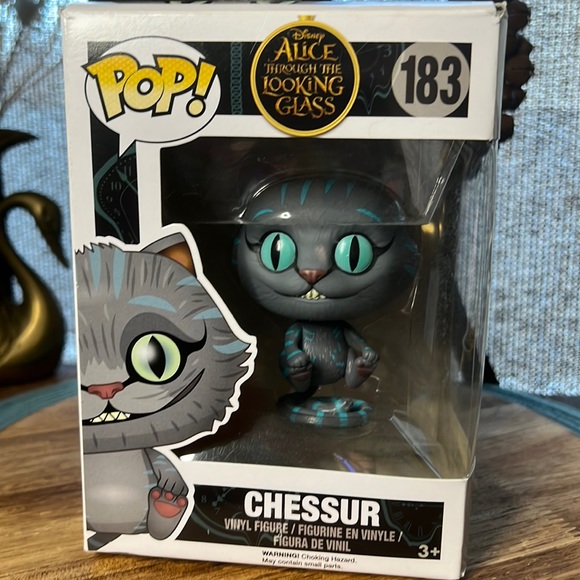 FUNKO Pop Chessur 183 Alice Through The Looking Glass Figure Cheshire Cat Disney - Picture 1 of 6